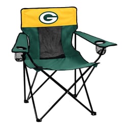 Logo Brands Green Green Bay Packers Folding Quad Chair