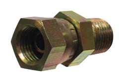 Apache Steel 3/8 in. D X 3/8 in. D Hydraulic Adapter 1