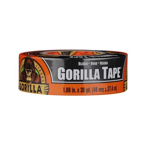 Gorilla 2-in x 10-ft Black Tape Roll Anti-Slip Tape at