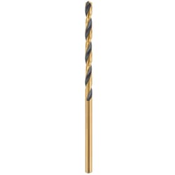 DeWalt Black & Gold 3/32 in. X 2-1/4 in. L High Speed Steel Split Point Drill Bit Round Shank 2 pc