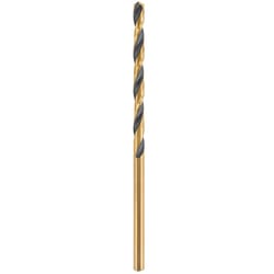 DeWalt Black & Gold 3/32 in. X 2-1/4 in. L High Speed Steel Split Point Drill Bit Round Shank 2 pc