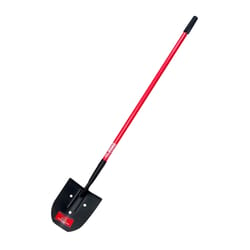 Bully Tools 58 in. Steel Rice Shovel Fiberglass Handle