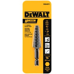 DeWalt HP 1/2 in. D Steel Rotary File Conical 1 pk