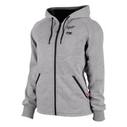 Milwaukee M12 XXL Long Sleeve Women's Heated Hoodie Kit Gray