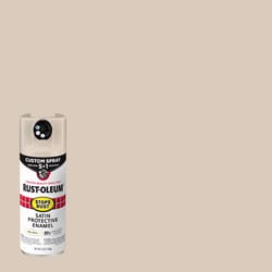 Rust-Oleum Stops Rust Indoor and Outdoor Satin White Oil Modified Alkyd Spray Paint 12 oz