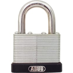 ABUS 2-23/64th in. H X 2-5/64th in. W Hardened Steel Double Locking Padlock