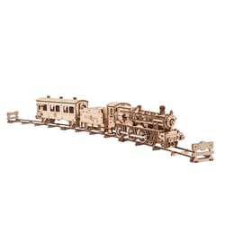 UGears Harry Potter Hogwarts Express Mechanical Model Kit Brass 508 pc