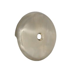 Ace 3-5/32 in. D Brushed Nickel Steel Bathtub Face Plate