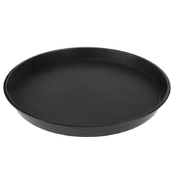 Chef Craft Black Plastic Round Serving Platter 16 in. D 1 pk