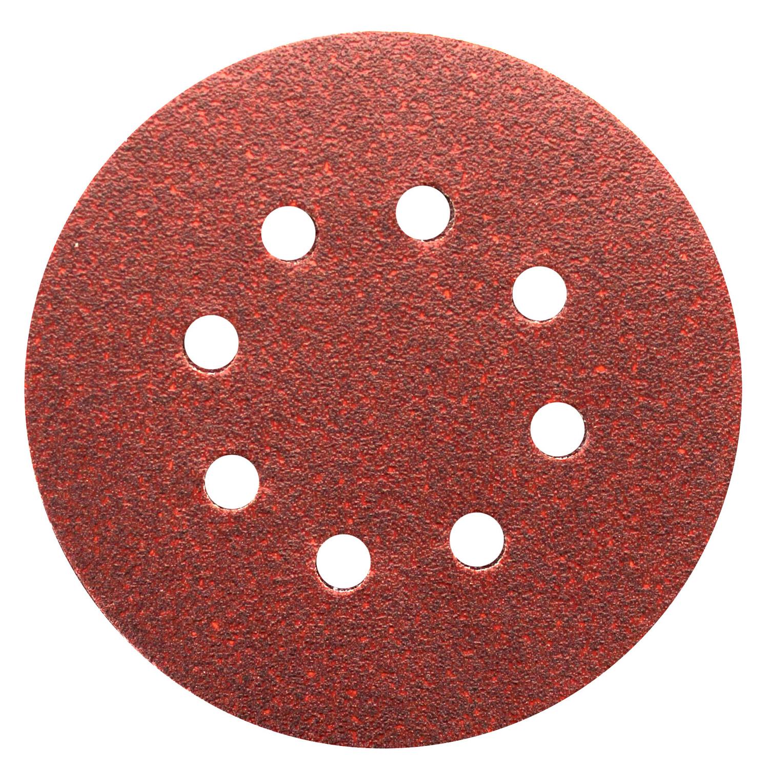 あつリオ Ace 5 in. Aluminum Oxide Hook and Loop Sanding Disc 80 Grit