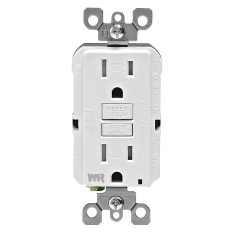 Leviton SmartlockPro 20 amps 125 V Duplex White GFCI Outlet 5-20R 1 pk -  Ace Hardware