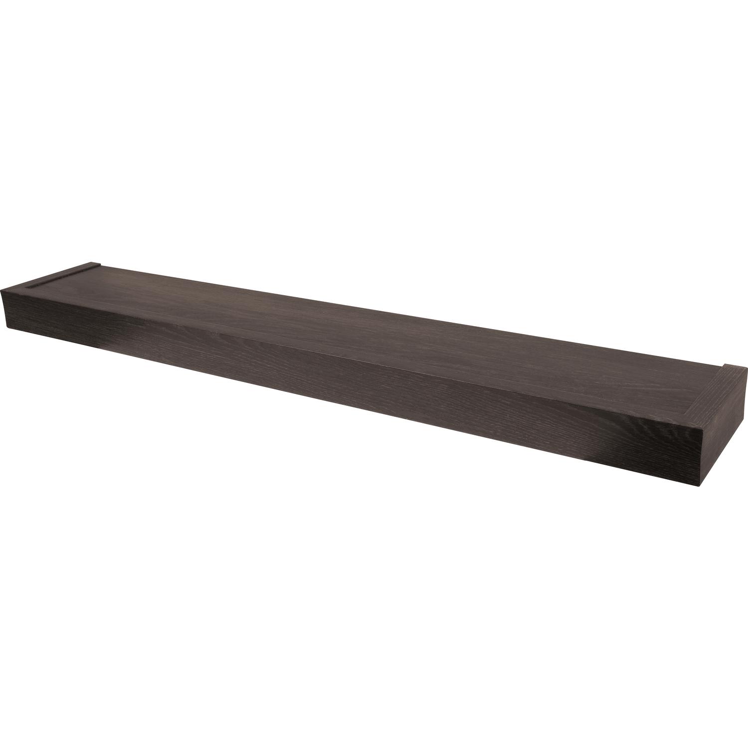 Hillman Fasteners 230015 36 in. High & Mighty Modern Floating Shelf, Espresso