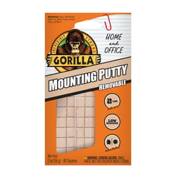 Gorilla High Strength Synthetic Rubber Mounting Putty 2 oz