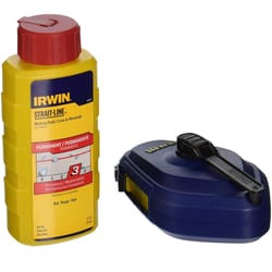 Irwin Strait-Line Red Chalk and Reel Set 100 ft.