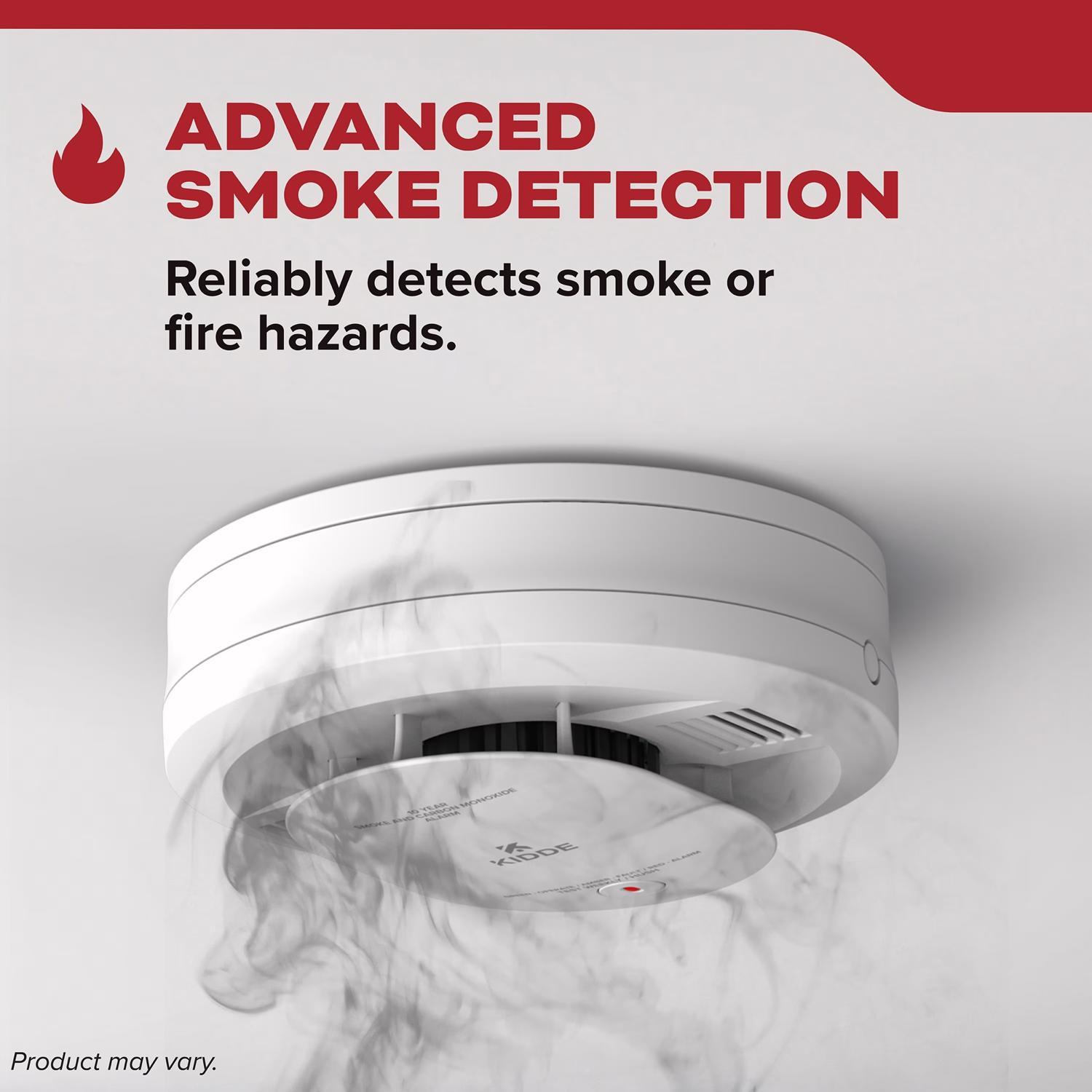 Kidde Detect Battery-Powered Photoelectric Smoke Detector 1 pk