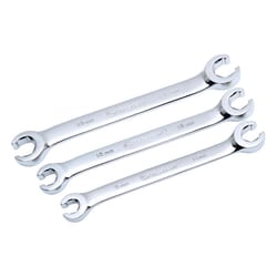 Crescent Metric Flare Nut Wrench Set 10.45 in. L 3 pk