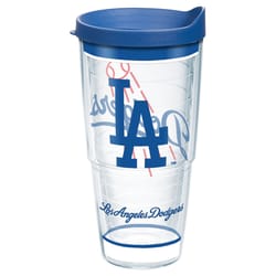 Tervis MLB 24 oz Los Angeles Dodgers Multicolored BPA Free Tumbler with Lid