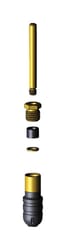 Woodford Y34 Iowa 1/2 in. MIP in. Hose Brass Frost-Proof Sillcock