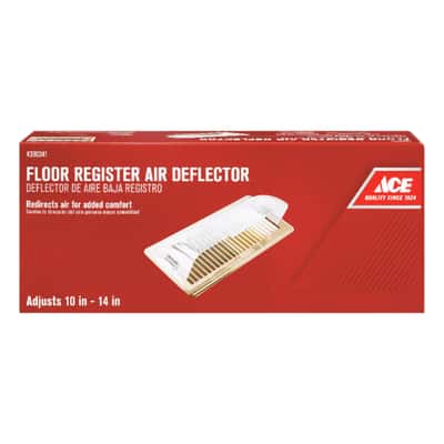 Ace 14 In W 1 Way Clear Plastic Air Deflector Ace Hardware