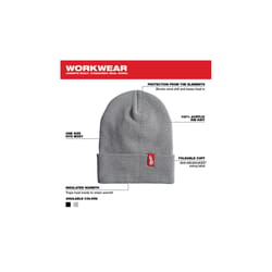 Milwaukee Cuffed Beanie Gray One Size Fits All