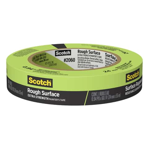 Scotch High Performance Masking Tape, 2 Inches x 60 Yards, Green