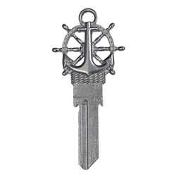 Lucky Line Key Shapes Anchor House Key Blank SC1 Single For Schlage