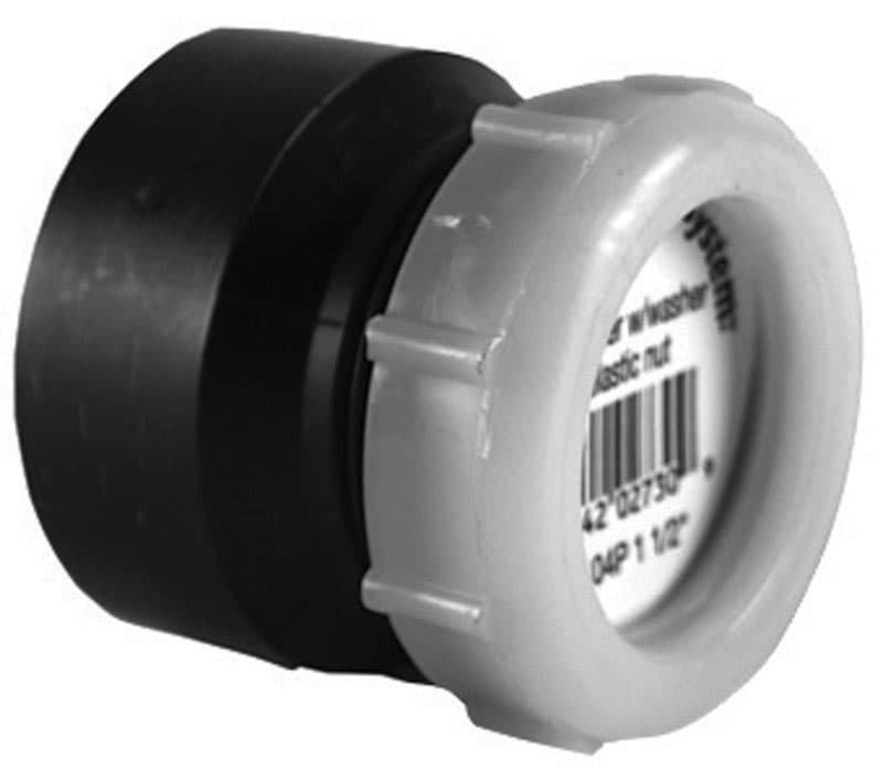 ABS00104P0800 Charlotte Pipe 1-1/2 in. Hub X 1-1/2 in. D Spigot  sku ABS00104P0800