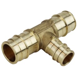 Apollo Expansion PEX / Pex A 1 in. Expansion PEX in to X 1 in. D PEX Brass Tee