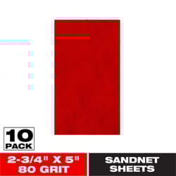 Diablo SandNet 5 in. L X 2-3/4 in. W 80 Grit Coarse Block Hand Sanding Pad