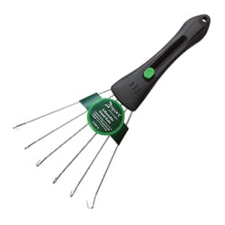 Zenport 12.75 in. 6 Tine Steel Adjustable Hand Rake