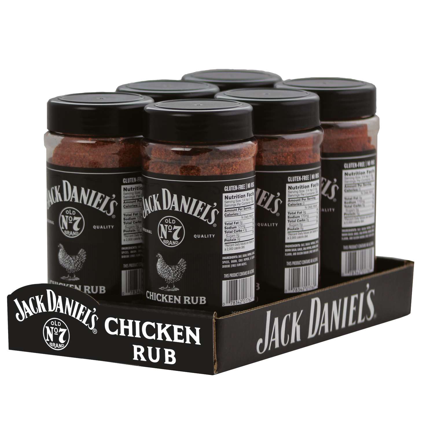 Jack Daniels Original Quality Chicken Rub 11.5oz