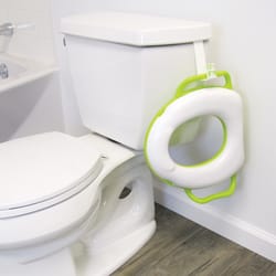 Idea Factory Toilet Tank Potty Hook White