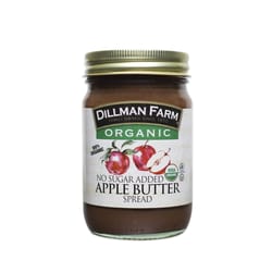 Dillman Farm Organic Apple Butter Spread 13 oz Jar