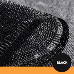 Coolaroo Builders Block Black Fabric Shade 72 in. W X 1200 in. L