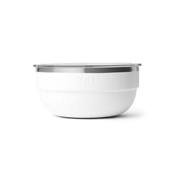 YETI Rambler 4.5 qt Stainless Steel White Bowl with Lid 1 pc