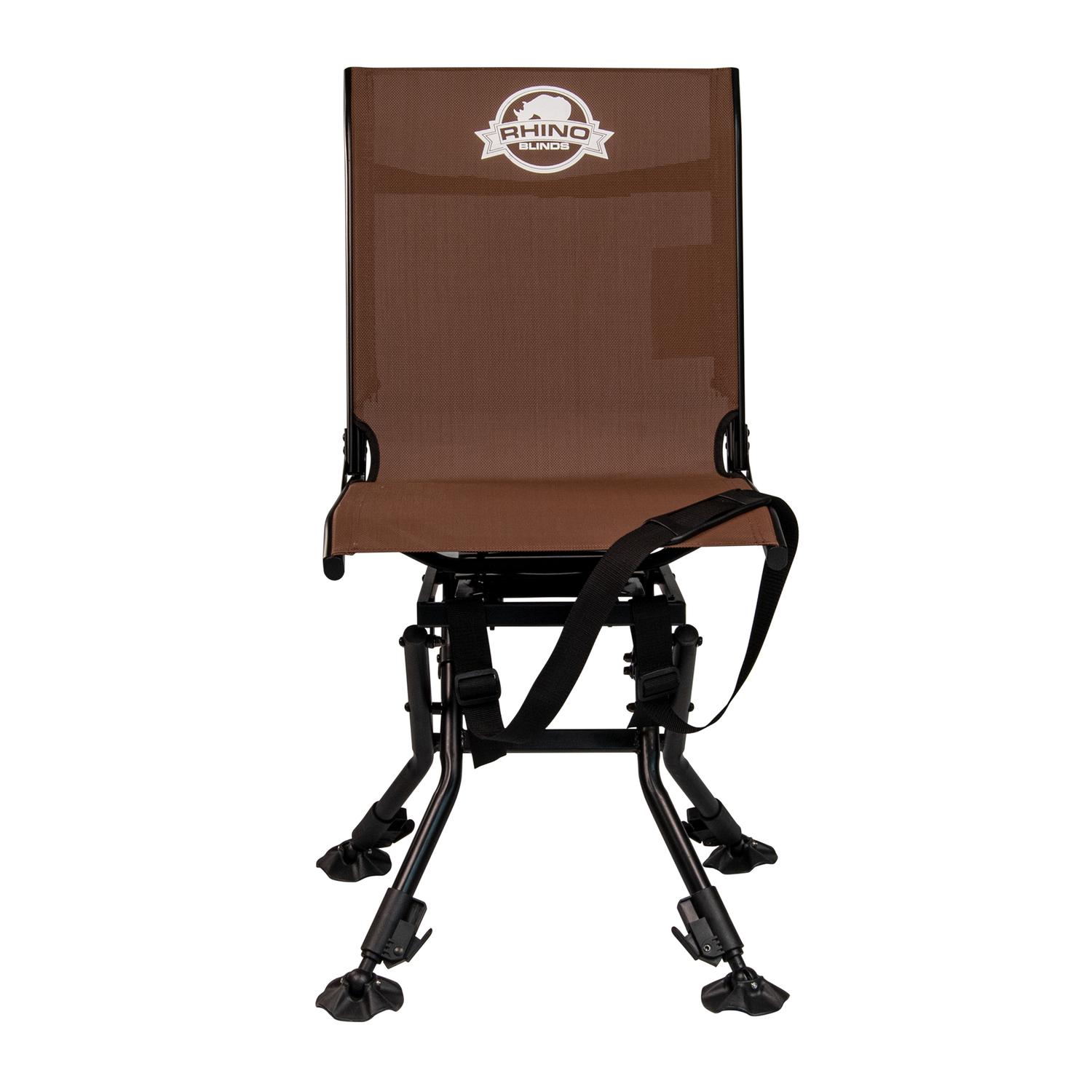 Rhino Blinds Black/Brown Polyester Hunting Chair 21 in. Sansujyuku sansujyuku.com
