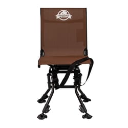 Rhino Blinds Black/Brown Polyester Hunting Chair 21 in.