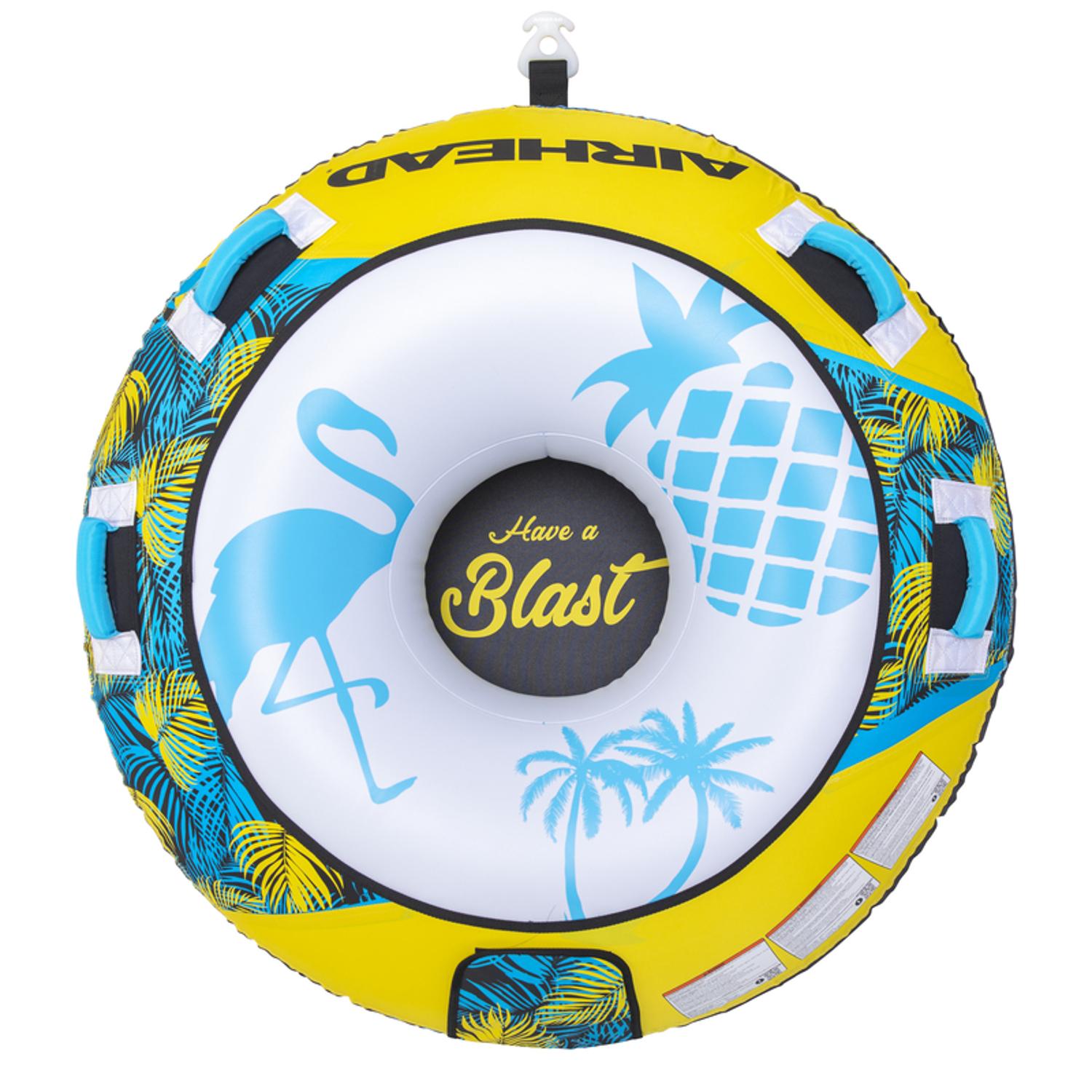 Airhead Blast Nylon Inflatable Multicolored Towable Tube 54 in. W X 54 in. L Sansujyuku sansujyuku.com