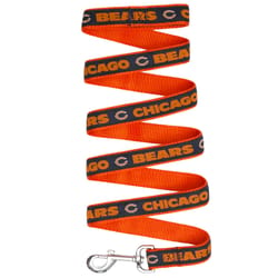 Pets First Team Colors Chicago Bears Nylon Dog Leash Large