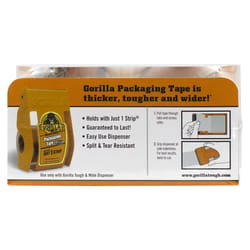 Gorilla 2.88 in. W X 60 yd L Heavy Duty Packaging Tape 2 pk