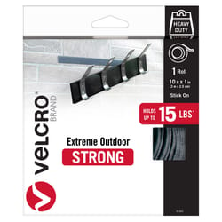 VELCRO Brand Small Nylon Hook and Loop Fastener 120 in. L 1 pk