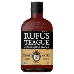 Rufus Teague BBQ Sauce - Gluten Free Whisky Maple BBQ Sauce 15.25 oz