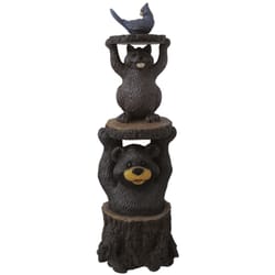 Southern Patio Brown Resin 21 in. H Totem Pole Outdoor Decoration