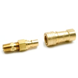 Mr. Heater 3/8 in. D X 3/8 in. D Brass Male Pipe Thread x Female Flare Excess Flow Male Plug