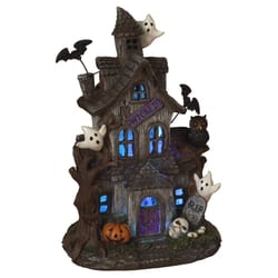 Gerson 12 in. Haunted House Halloween Decor