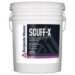 Benjamin Moore Scuff-X Matte Base 4 Interior Latex Wall Paint 5 gal