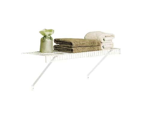 Rubbermaid 36 in. 4-Shelf Linen Closet Kit