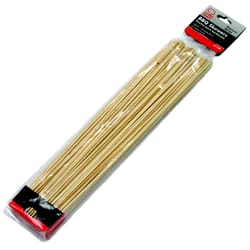 Chef Craft Brown Wood BBQ Skewer