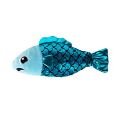 Pet Shop by Fringe Studio Blue Plush A Little Fishy Cat Toy 1 pk