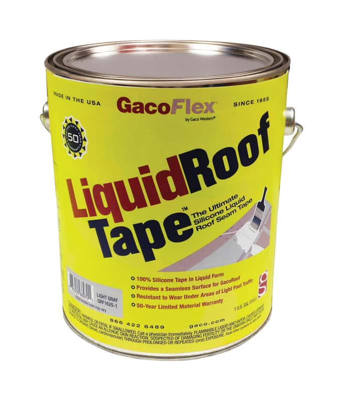 GacoFlex Light Gray Silicone Roof Tape 1 gal Ace Hardware